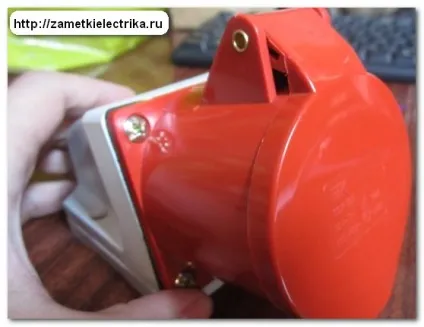 Схема підключення трифазного розетки ссі-125, замітки електрика