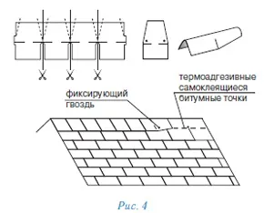 Технологія монтажу бітумної черепиці - укладання своїми руками (монтажу) Технологія монтажу бітумної черепиці - укладання своїми руками