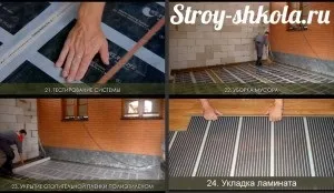 Тепла підлога під ламінат своїми руками - найкраща покрокова інструкція! (Ламінат) Тепла підлога під ламінат своїми руками - найкраща покрокова інструкція!