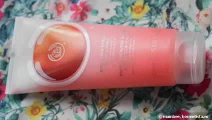 The body shop body sorbet pink grapefruit - зволожуючий сорбет для тіла - рожевий грейпфрут відгуки (pink) The body shop body sorbet pink grapefruit - зволожуючий сорбет для тіла - рожевий грейпфрут відгуки