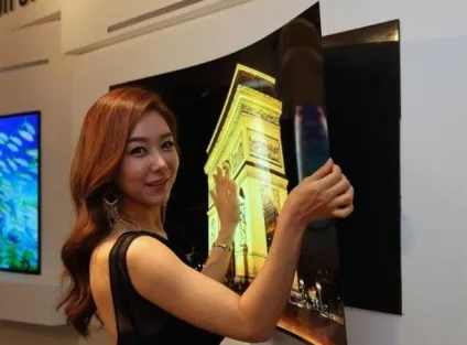 Телевізор з товщиною шпалер wallpaper oled panel від lg display (телевізор тонкий) Телевізор з товщиною шпалер wallpaper oled panel від lg display