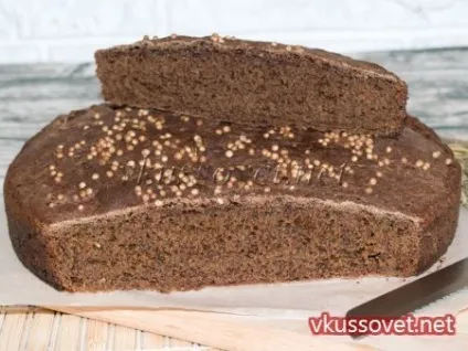 Бородинський хліб в духовці, рецепт покроковий з фото (бородинський хліб) Бородинський хліб в духовці, рецепт покроковий з фото