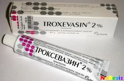Троксевазин від синців - мазь від ударів, синяків, гематом, на сьомому небі (гематом) Троксевазин від синців - мазь від ударів, синців, гематом, на сьомому небі