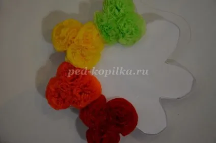 Топиарий з паперових серветок своїми руками (серветок) Топиарий з паперових серветок своїми руками