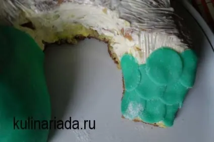 Торт у вигляді риби з мастики кулінаріада (риби) Торт у вигляді риби з мастики кулінаріада