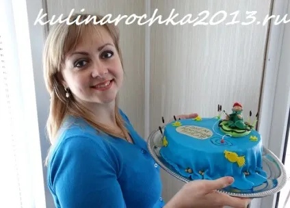 Торт для рибалки - готуємо смачно, красиво і по-домашньому!