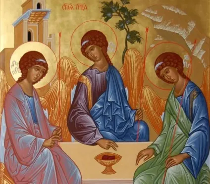 Трійця про сенс свята, уклінно молитві, зелених шатах, православне життя (сенсі) Трійця про сенс свята, уклінно молитві, зелених шатах, православне життя