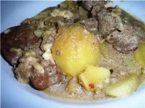 Тушкована картопля з печінкою курячої, рецепти від crazy povar (тушкована) Тушкована картопля з печінкою курячої, рецепти від crazy povar