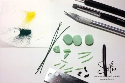 Тюльпани з полімерної глини (частина 1) - sweetybijou - world of polymer clay (полімерної) Тюльпани з полімерної глини (частина 1) - sweetybijou - world of polymer clay