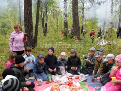 Туристичний зліт в початковій школі (тільки) Туристичний зліт в початковій школі