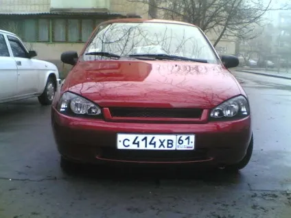 Тюнінг декоративних вставок фар автомобіля lada kalina (вставок) Тюнінг декоративних вставок фар автомобіля lada kalina
