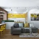 Кутовий диван в інтер'єрі вітальні - фото прикладів і способи розміщення (інтер'єрі) Кутовий диван в інтер'єрі вітальні - фото прикладів і способи розміщення