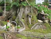 Прикрашаємо пні - робимо будиночок для феї на дачі своїми руками (прикрашаємо пні будиночок для феї своїми руками) Прикрашаємо пні - робимо будиночок для феї на дачі своїми руками