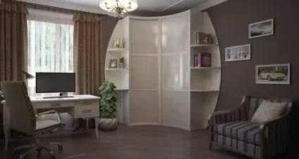 Кутовий шафа-купе - 50 фото, 10 ідей для шафи в спальню