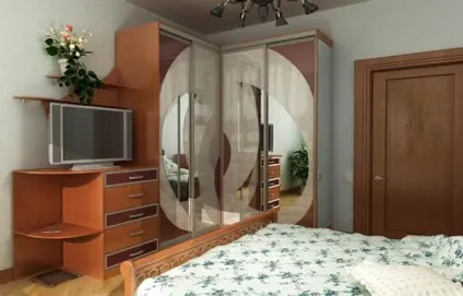 Кутовий шафа-купе - 50 фото, 10 ідей для шафи в спальню