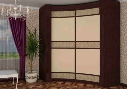 Кутовий шафа-купе - 50 фото, 10 ідей для шафи в спальню