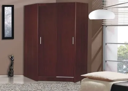 Кутовий шафа-купе - 50 фото, 10 ідей для шафи в спальню