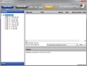 Undelete plus - для відновлення видалених даних (відновлення) Undelete plus - для відновлення видалених даних