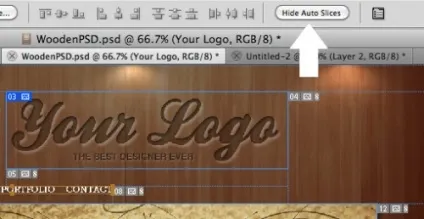 Уроки photoshop нарізка psd-файлу - способи і методи оптимізації процесу (оптимізація процесу) Уроки photoshop нарізка psd-файлу - способи і методи оптимізації процесу
