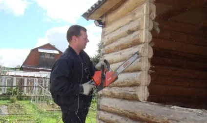 Установка пластикових вікон в дерев'яному будинку (будинку) Установка пластикових вікон в дерев'яному будинку