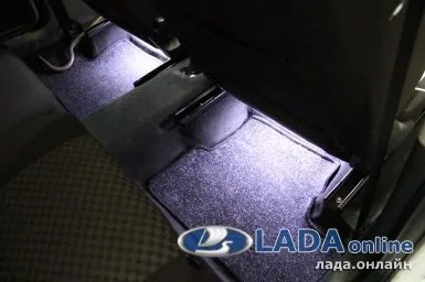 Установка підсвічування підлоги (ніг) на лада гранта, калина або пріора (установка) Установка підсвічування підлоги (ніг) на лада гранта, калина або пріора