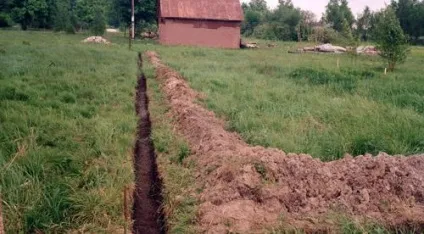 Влаштування дренажних канав на дачі каналізація - просто (пристрій) Влаштування дренажних канав на дачі каналізація - просто