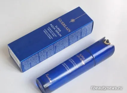 Зволожуюча сироватка для обличчя guerlain super aqua-serum відгук