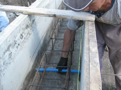 Пристрій монолітного залізобетонного пояса (монолітного залізобетонного пояса) Пристрій монолітного залізобетонного пояса