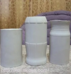 Вази з гіпсу своїми руками