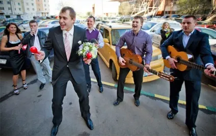 Викуп нареченої в стилі інституту - сценарій і відео