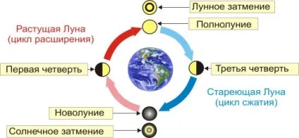 Вплив фаз місяця на наше життя (життя) Вплив фаз місяця на наше життя