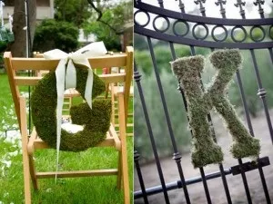 Букви на весіллі - креативне прикраса торжества! (Букви з моху на весілля) Букви на весіллі - креативне прикраса торжества!