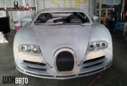 Bugatti veyron своїми руками