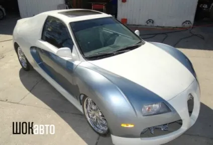 Bugatti veyron своїми руками