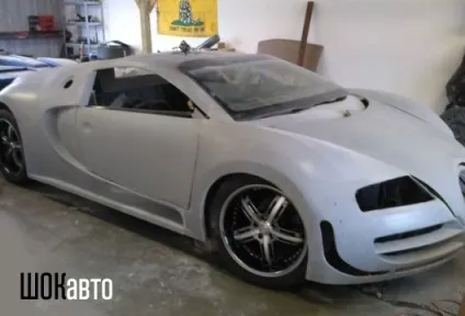 Bugatti veyron своїми руками