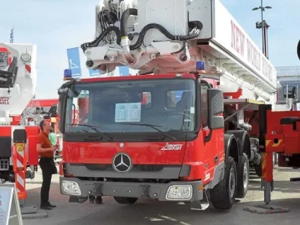 Bronto skylift f 112 hla найвищий пожежний підйомник - пожежні машини обладнання, поставки (автопідйомник) Bronto skylift f 112 hla найвищий пожежний підйомник - пожежні машини обладнання, поставки