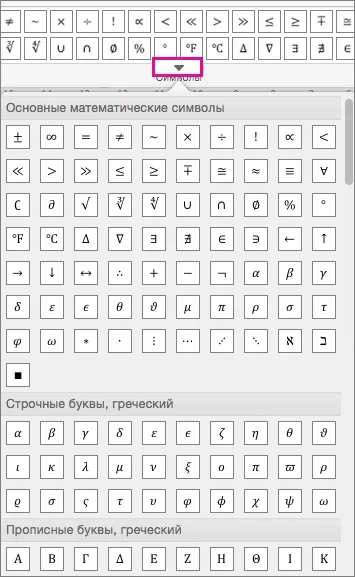 Вставка математичного рівняння в презентацію powerpoint - 2016 року для mac - powerpoint for mac (вставка групі Символи) Вставка математичного рівняння в презентацію powerpoint - 2016 року для mac - powerpoint for mac