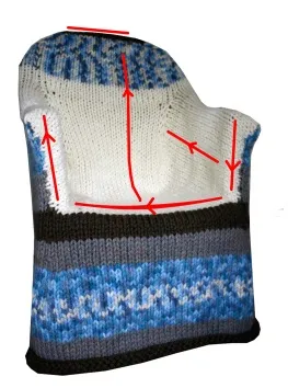 В'язані чохли на крісла - домашній hand-made (в'язані) В'язані чохли на крісла - домашній hand-made