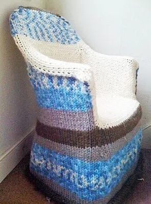 В'язані чохли на крісла - домашній hand-made (в'язані) В'язані чохли на крісла - домашній hand-made