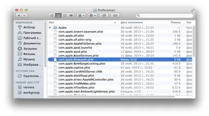 Хакерські методи роботи з файлами plist в mac os x (PLIST перетворений формат) Хакерські методи роботи з файлами plist в mac os x
