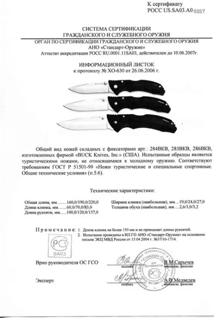 Холодна зброя - щоб ніж не відібрали що таке сертифікат на ніж і навіщо він потрібен (катани) Холодна зброя - щоб ніж не відібрали що таке сертифікат на ніж і навіщо він потрібен