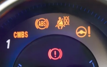 Загорілася лампочка abs (абс) - що робити