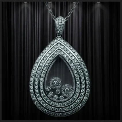 Ювелірне диво плаваючі діаманти chopard