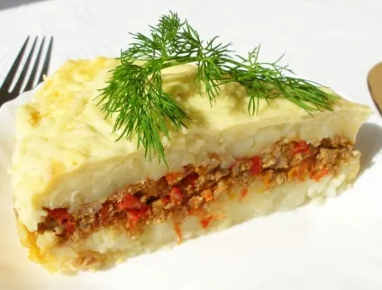 Запіканка з фаршем і картоплею в духовці - рецепт з фото (запіканка) Запіканка з фаршем і картоплею в духовці - рецепт з фото