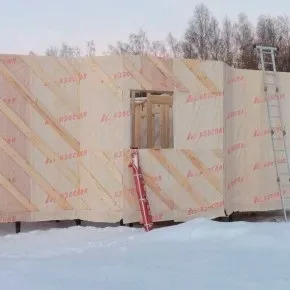 Зимове будівництво каркасного будинку з 50 фото (будинку) Зимове будівництво каркасного будинку з 50 фото