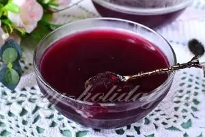 Желе з заморожених ягід з желатином, рецепт з фото