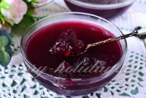 Желе з заморожених ягід з желатином, рецепт з фото
