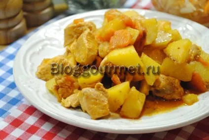 Печеня в горщиках з куркою і картоплею в духовці рецепт з фото (печеня в горщиках з куркою і картоплею в духовці рецепт з фото) Печеня в горщиках з куркою і картоплею в духовці рецепт з фото
