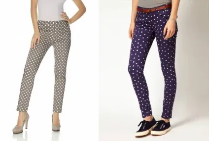 Жіночі брюки в горошок створюємо грайливий настрій (брюки) Жіночі брюки в горошок створюємо грайливий настрій