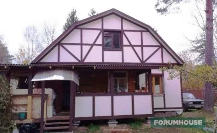 Бюджетний фасад з ОСП під фахверк своїми руками (бюджетний) Бюджетний фасад з ОСП під фахверк своїми руками